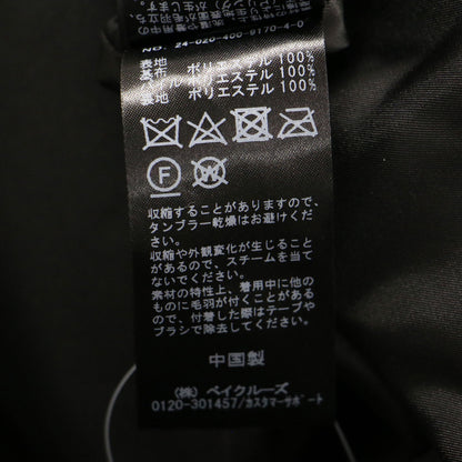 24秋冬 ボア フード コート / モッズコート ロング ジップアップ オーバーサイズ フリース