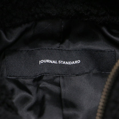 24秋冬 ボア フード コート / モッズコート ロング ジップアップ オーバーサイズ フリース