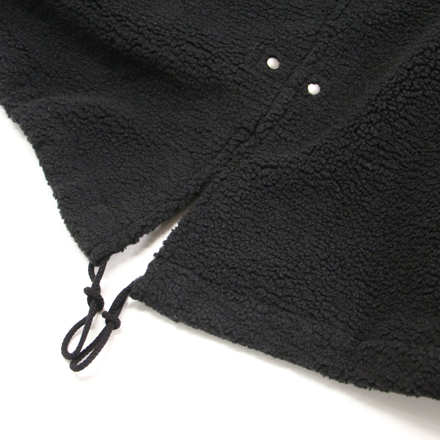 24秋冬 ボア フード コート / モッズコート ロング ジップアップ オーバーサイズ フリース