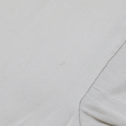24春夏 サテン Tシャツ型 ブラウス / プルオーバー 半袖 ラウンドネック
