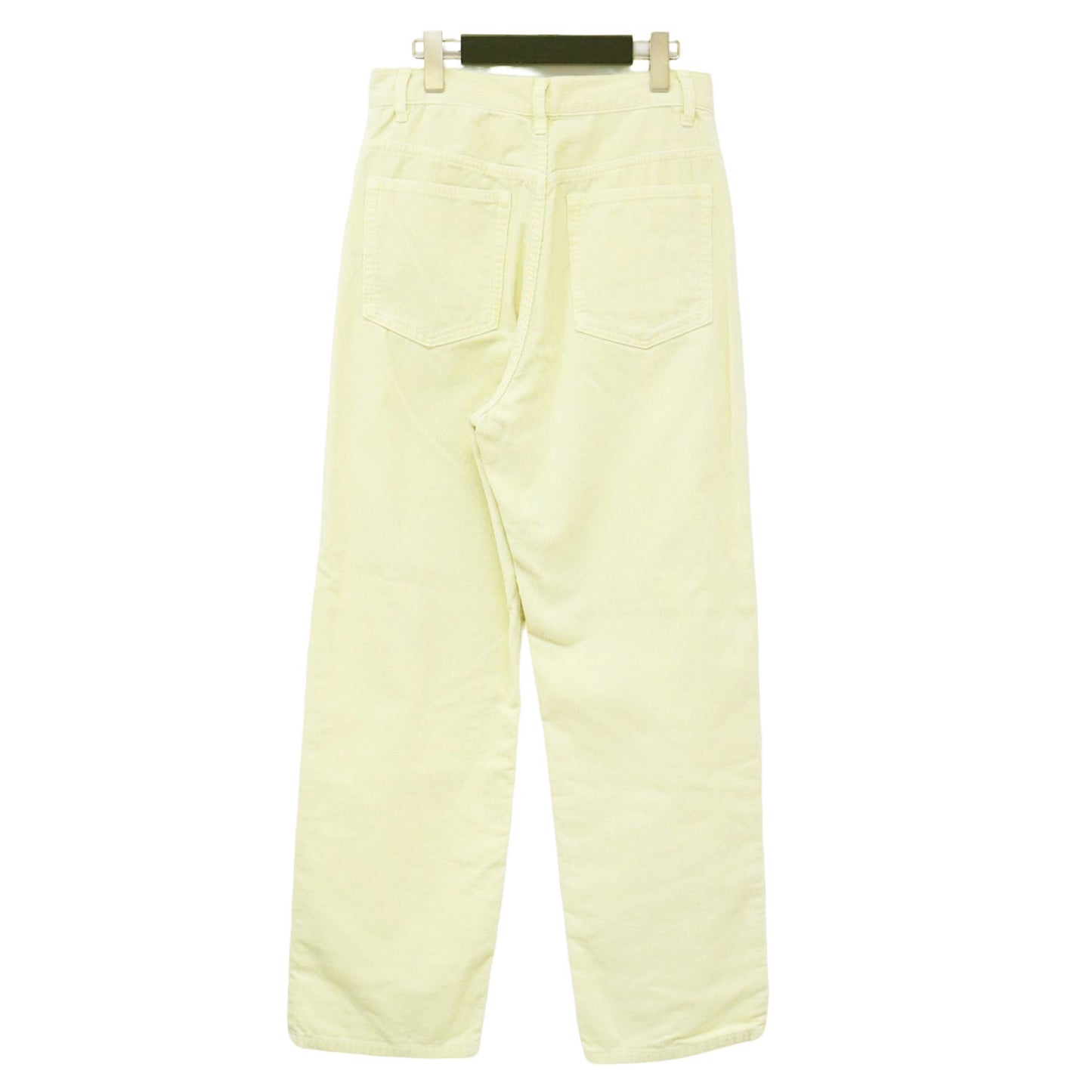 24秋冬 ガーメントダイ コーデュロイ パンツ / テーパード ハイウエスト 5ポケット