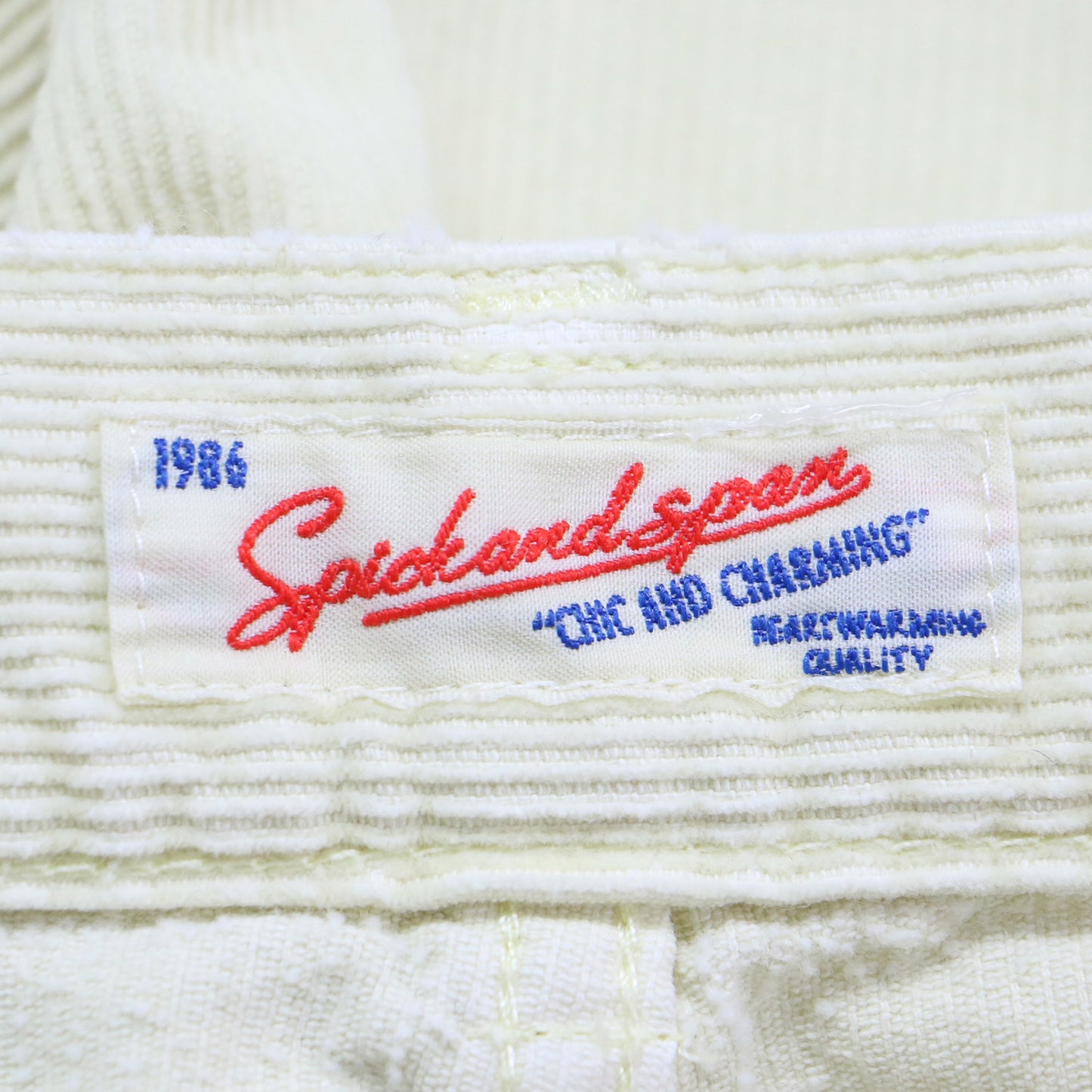 24秋冬 ガーメントダイ コーデュロイ パンツ / テーパード ハイウエスト 5ポケット