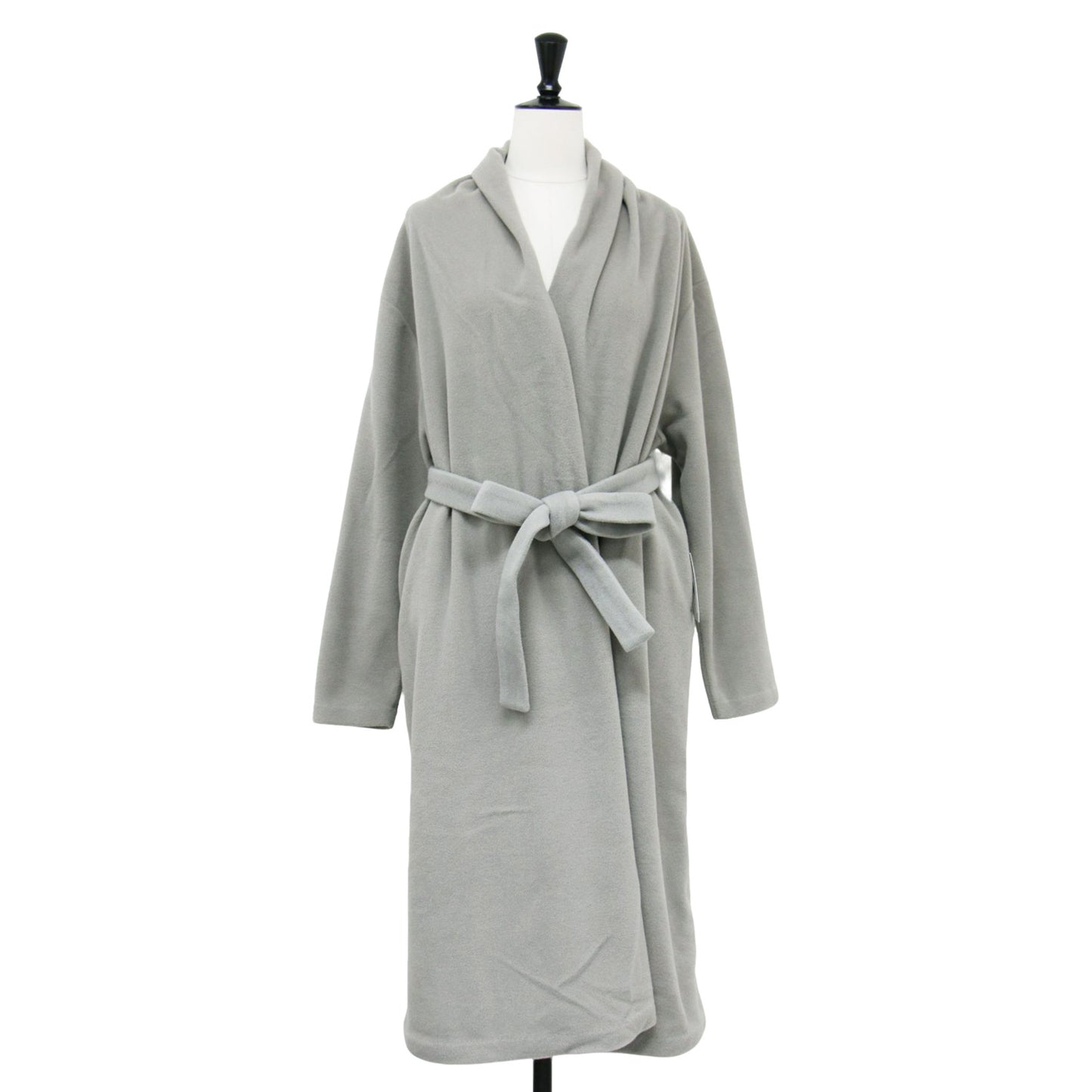 23秋冬 トスカーナジャージー ショールカラー コート / カーディガン ロング丈 長袖 ベルト付き