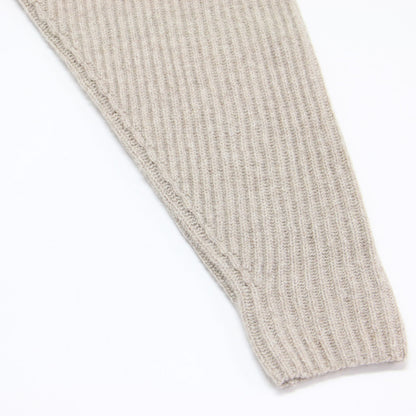 22秋冬 ウール セーブル カシミヤ Vネック プルオーバー / ニット 長袖