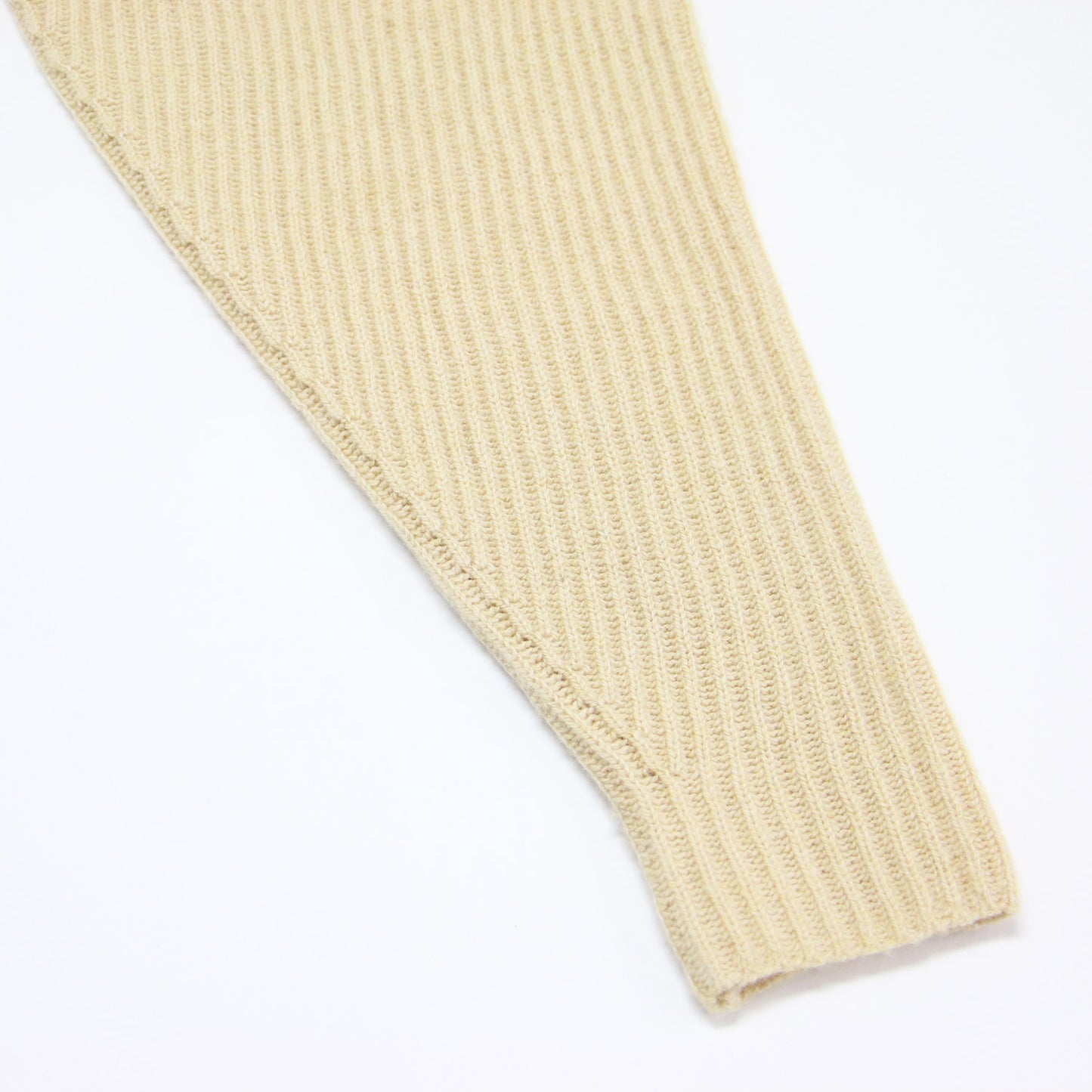 ウール セーブル カシミヤ Vネック プルオーバー / ニット 長袖 ドロップショルダー