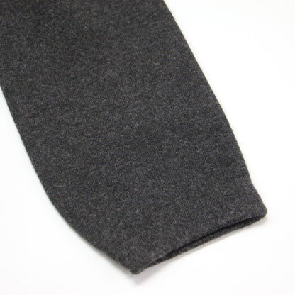 RIAM 24秋冬 アンゴラ ミックス ニット コート / ロング ノーカラー Vネック ウール