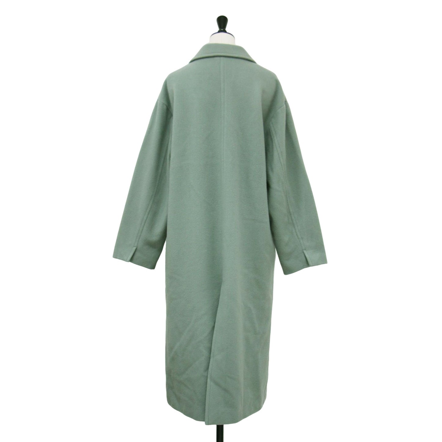 20秋冬 SUPER100 ロング チェスターコート / テーラードカラー オーバーサイズ ウール