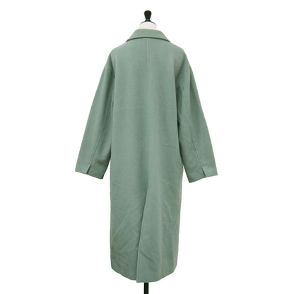 20秋冬 SUPER100 ロング チェスターコート / テーラードカラー オーバーサイズ ウール