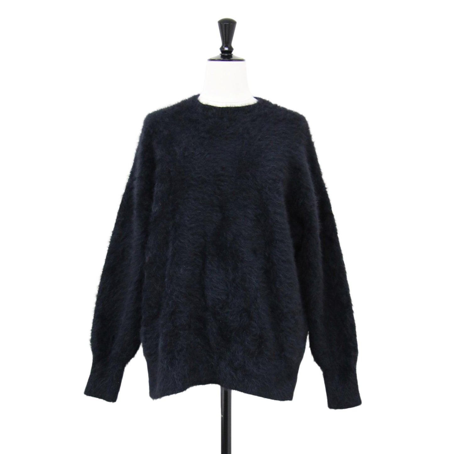 24秋冬 フォックス カシミヤ クルーネック ニット / 長袖 プルオーバー