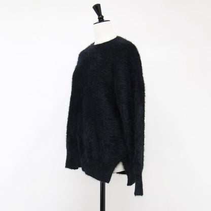 24秋冬 フォックス カシミヤ クルーネック ニット / 長袖 プルオーバー