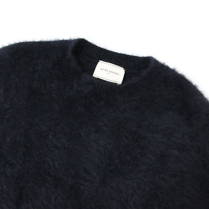 24秋冬 フォックス カシミヤ クルーネック ニット / 長袖 プルオーバー