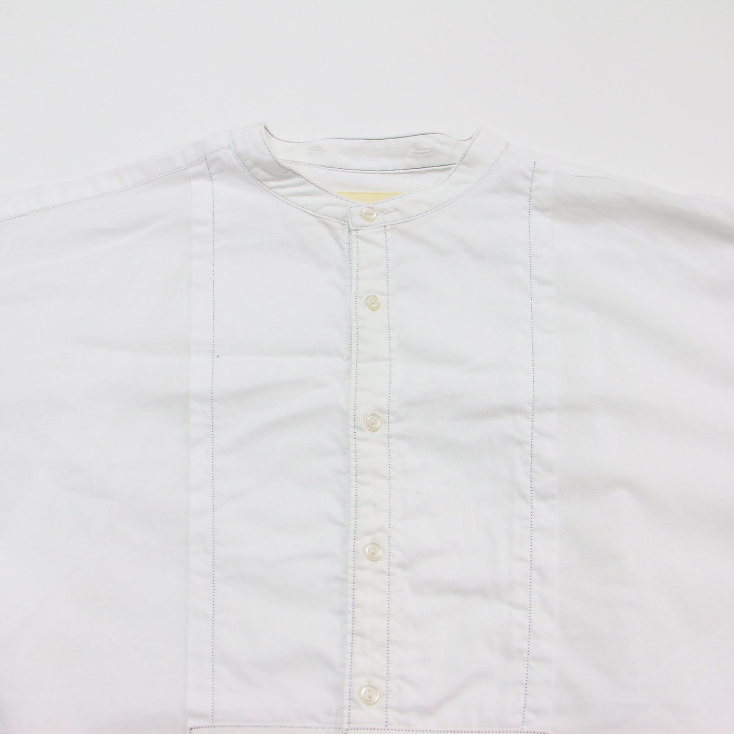 アスコットタイ ワンピース / ボウタイ 長袖 ミディ丈 2WAY シャツワンピース