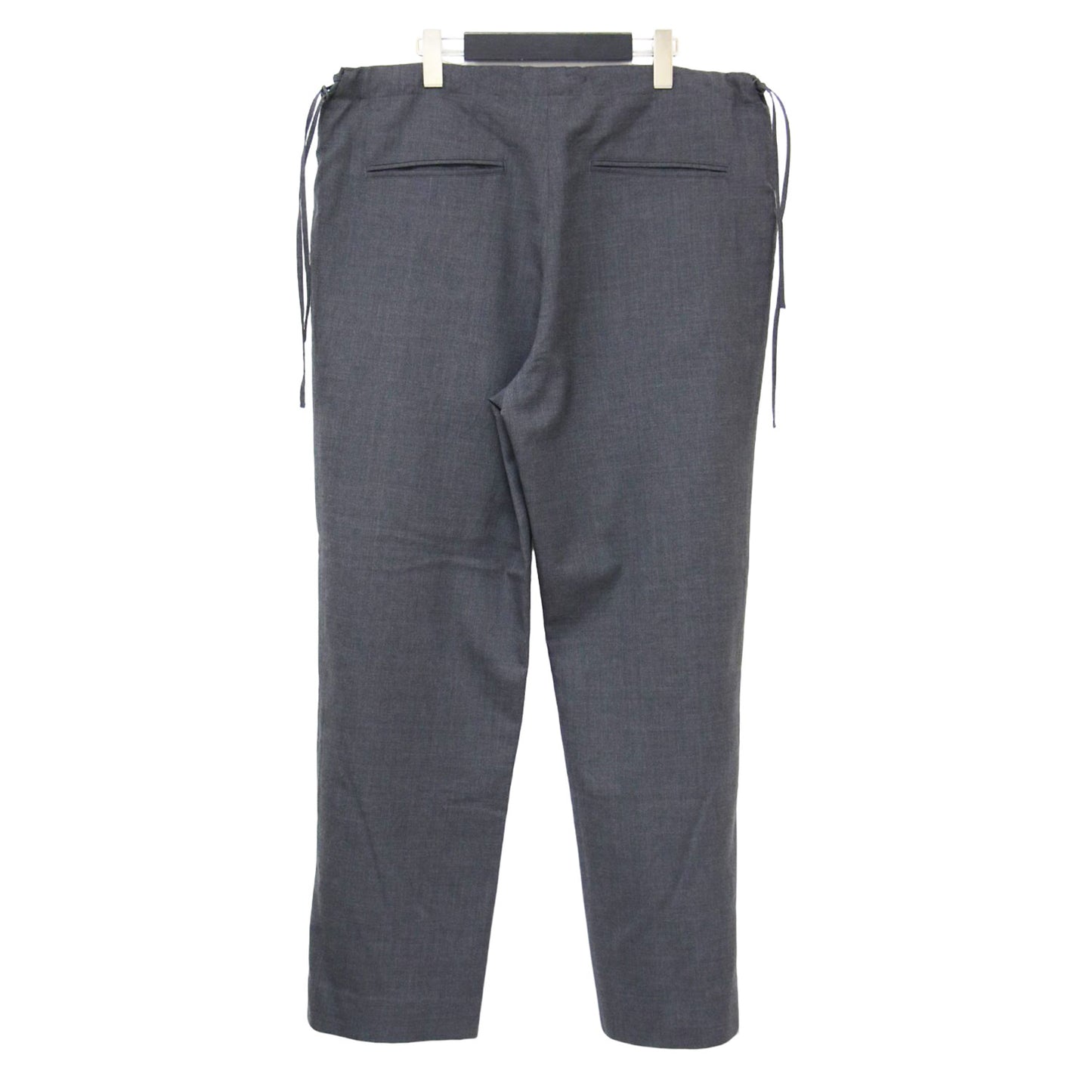トロピカル ウール サイド ストリング スラックス / ドロスト ストレート パンツ Tropical Wool Side String Slacks