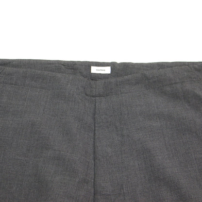 トロピカル ウール サイド ストリング スラックス / ドロスト ストレート パンツ Tropical Wool Side String Slacks