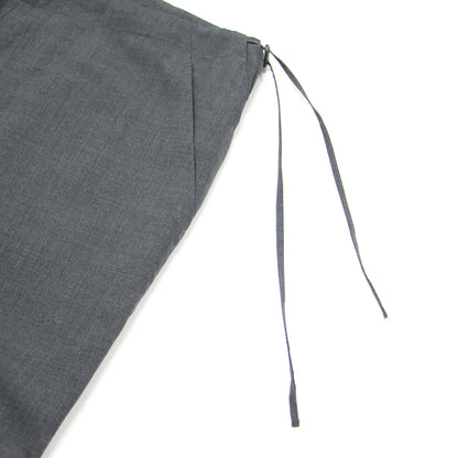 トロピカル ウール サイド ストリング スラックス / ドロスト ストレート パンツ Tropical Wool Side String Slacks