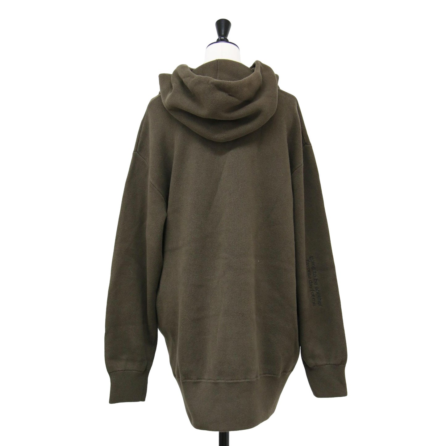 24秋冬 les Tendre 刺繍 フーディー / パーカー 長袖 オーバーサイズ ロゴ コットン