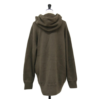 24秋冬 les Tendre 刺繍 フーディー / パーカー 長袖 オーバーサイズ ロゴ コットン