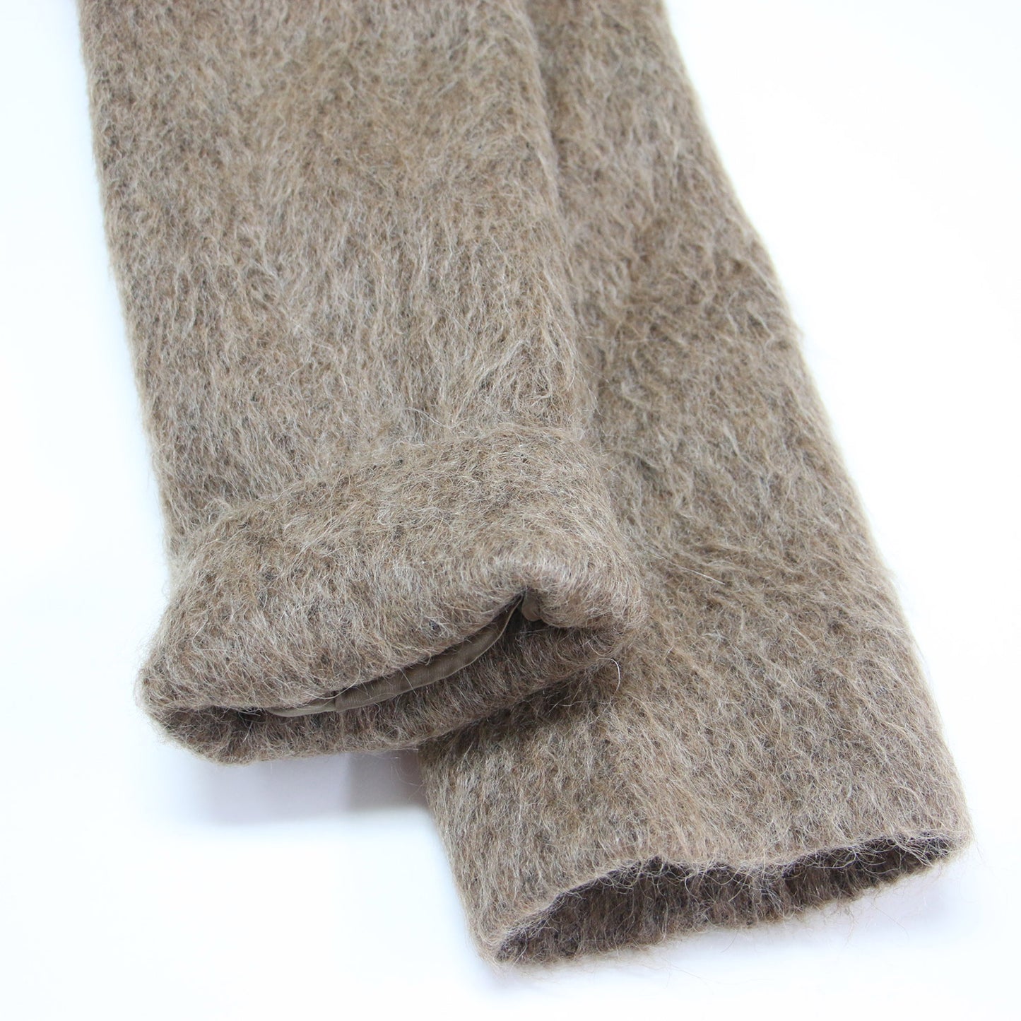 23秋冬 RIAM シャギー コート ジャケット / ショート丈 Vネック 長袖 ウール アルパカ モヘヤ