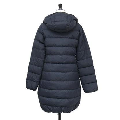 マット ナイロン ダウン コート / ACE MAT ミドル丈 ジップアップ フード付き