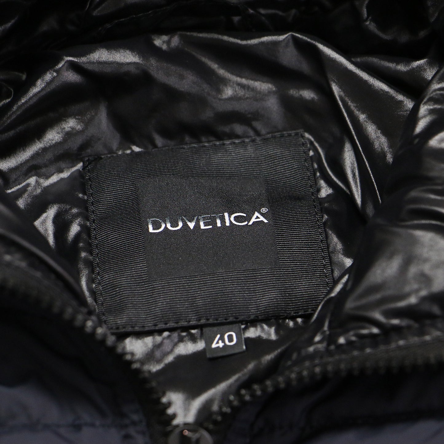 マット ナイロン ダウン コート / ACE MAT ミドル丈 ジップアップ フード付き