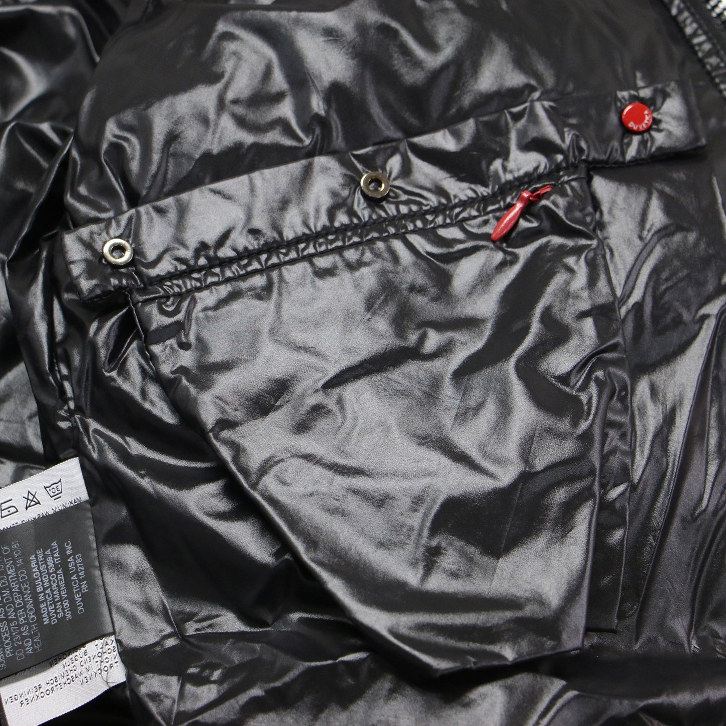 マット ナイロン ダウン コート / ACE MAT ミドル丈 ジップアップ フード付き