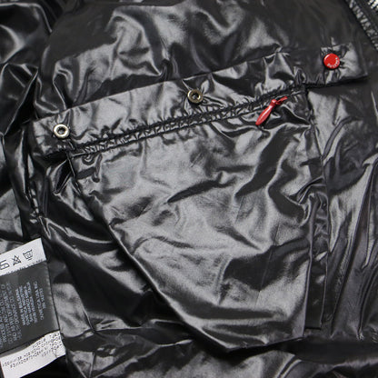 マット ナイロン ダウン コート / ACE MAT ミドル丈 ジップアップ フード付き