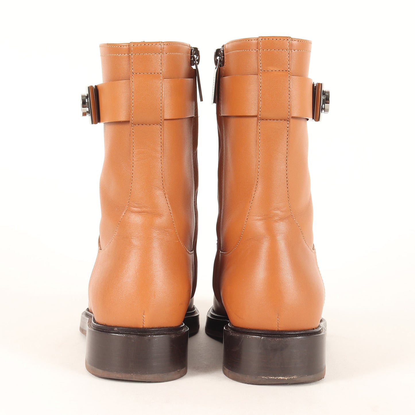 ガンチーニ レザー ショート ブーツ / BALIR フラット ベルト 牛革