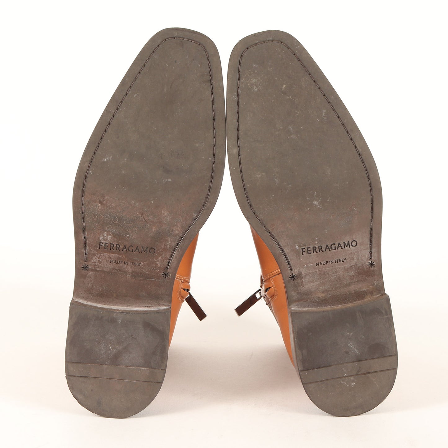 ガンチーニ レザー ショート ブーツ / BALIR フラット ベルト 牛革