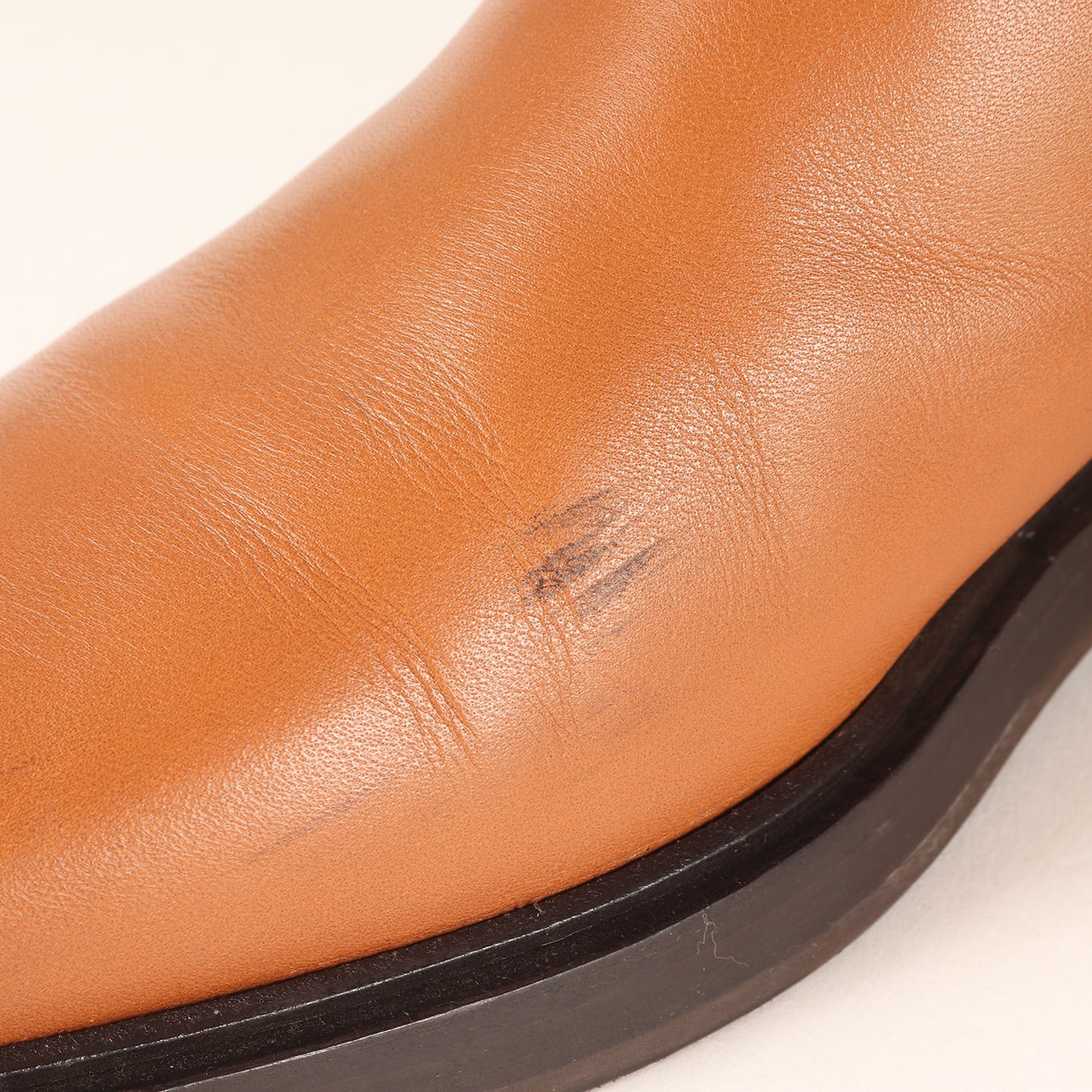 ガンチーニ レザー ショート ブーツ / BALIR フラット ベルト 牛革