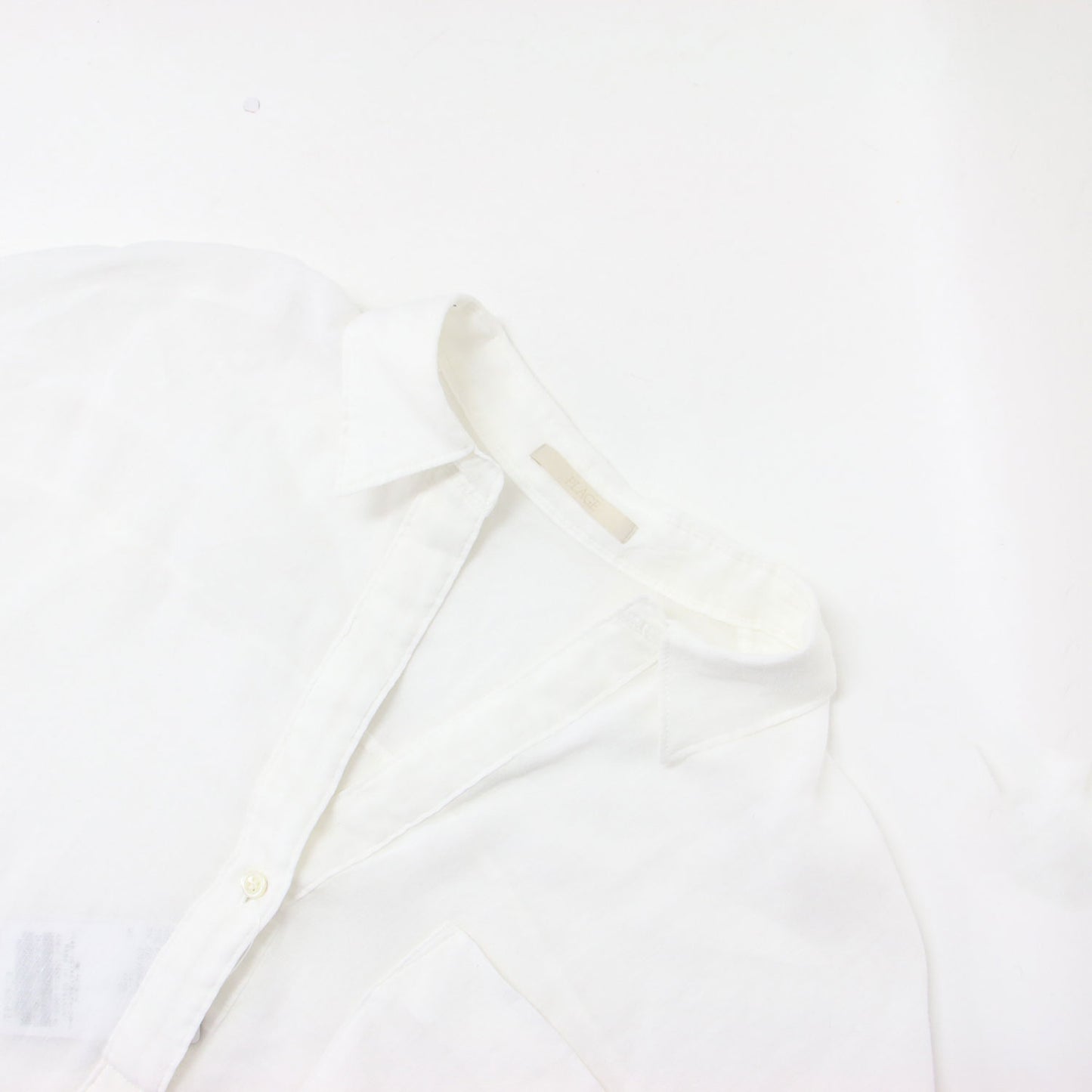24春夏 ラミー リヨセル ルーズ ブラウス / RAMIE LYOCELL LOOSE シャツ 長袖 スキッパー