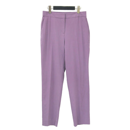 24秋冬 センタープレス テーパード パンツ / Newan Carol 2 クロップド丈 ウエストゴム ストレッチ ウォッシャブル