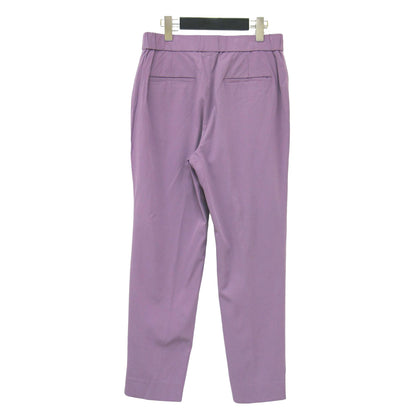 24秋冬 センタープレス テーパード パンツ / Newan Carol 2 クロップド丈 ウエストゴム ストレッチ ウォッシャブル