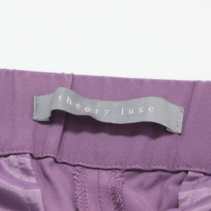 24秋冬 センタープレス テーパード パンツ / Newan Carol 2 クロップド丈 ウエストゴム ストレッチ ウォッシャブル