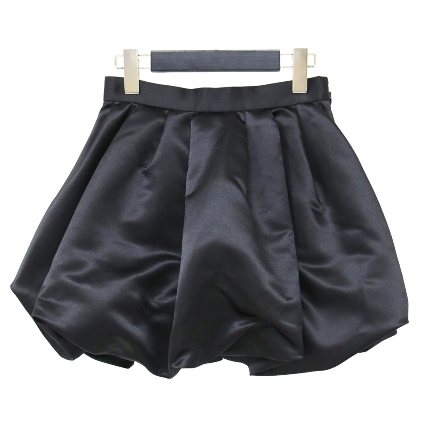 Venice balloon skirt / サテン ミニ バルーン スカート