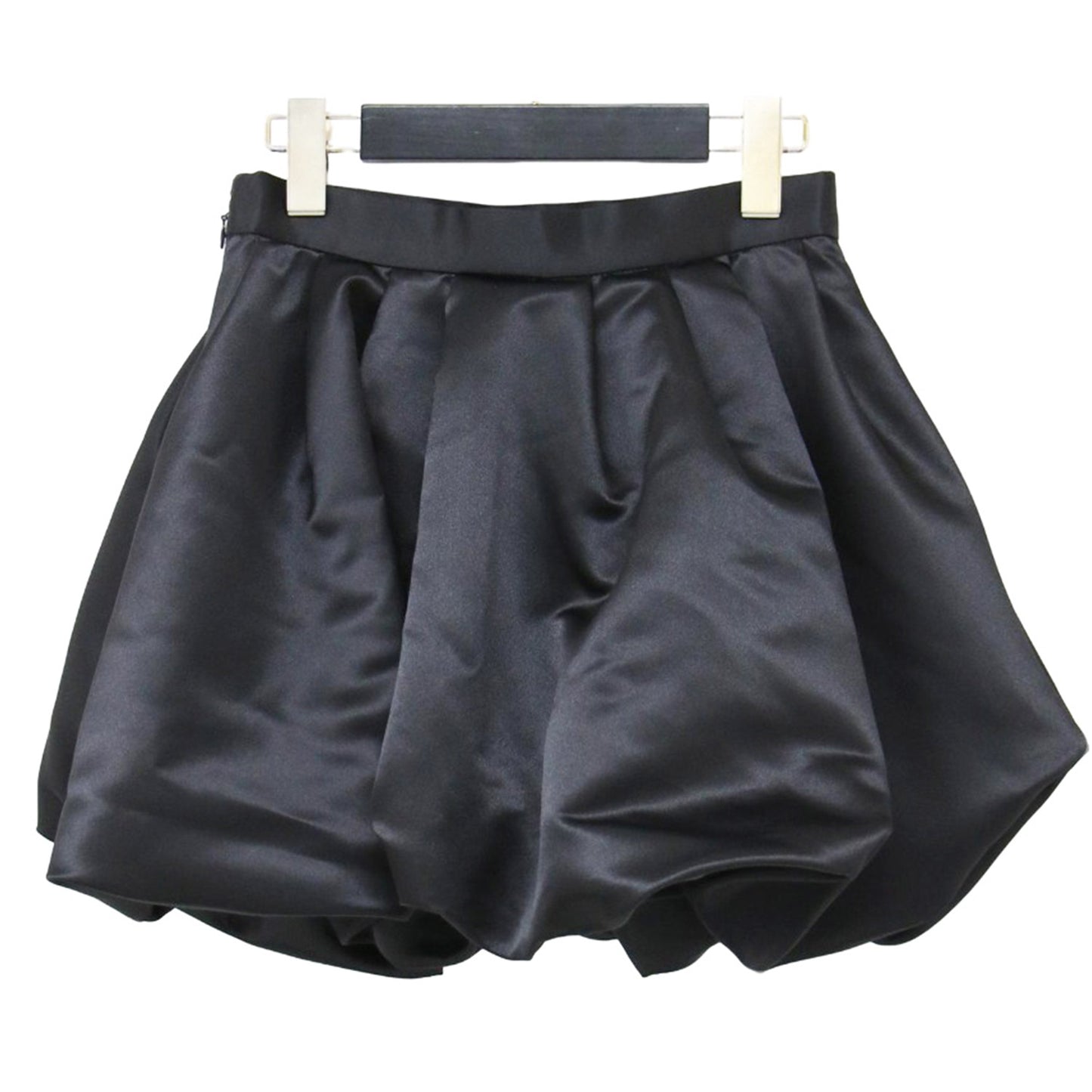 Venice balloon skirt / サテン ミニ バルーン スカート