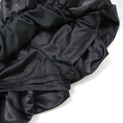 Venice balloon skirt / サテン ミニ バルーン スカート