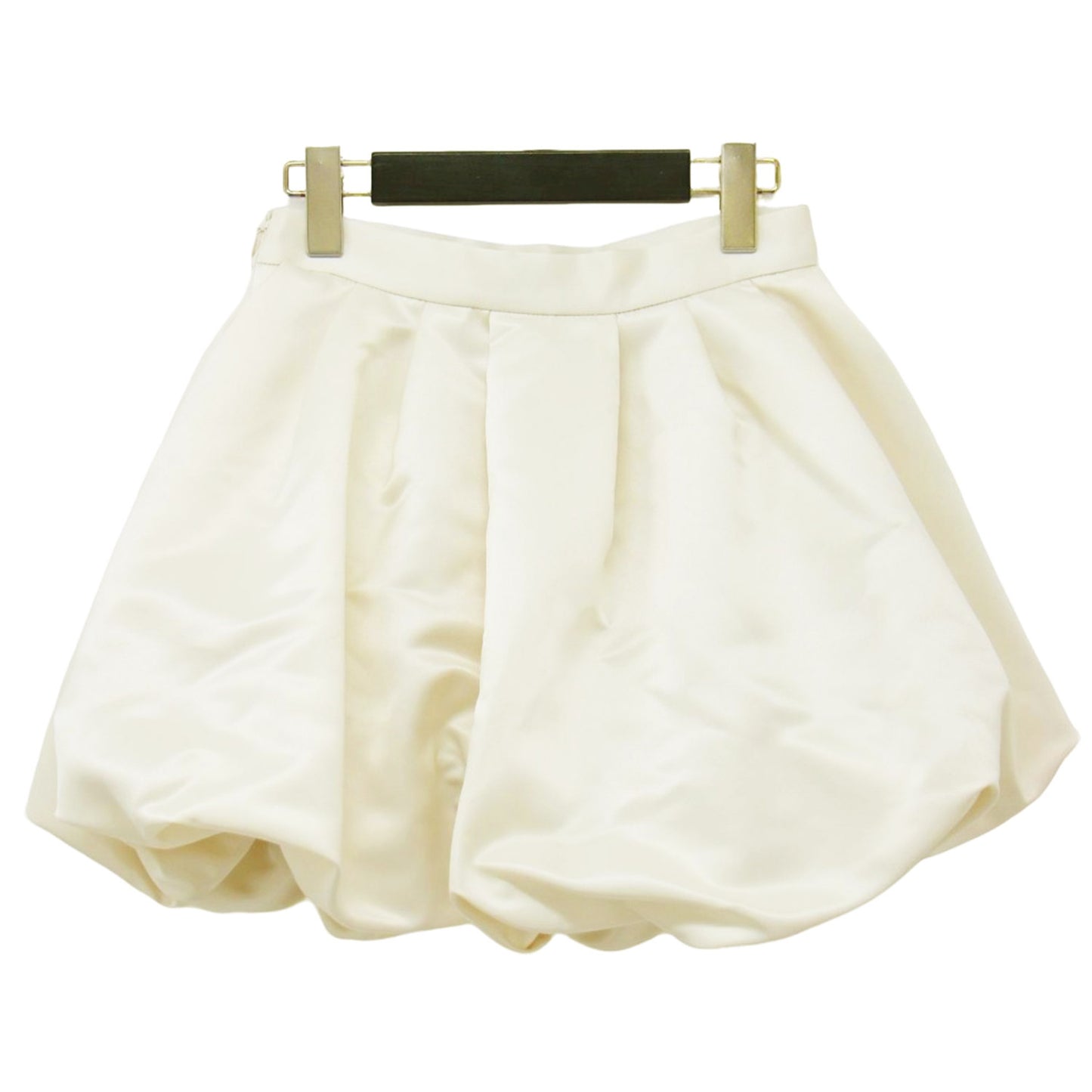 Venice balloon skirt / サテン ミニ バルーン スカート