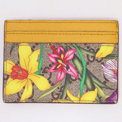 オフィディア GG フローラ カードケース 523159 / パスケース ゴールド金具 レザー イタリア製