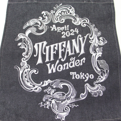 24春夏 ティファニーワンダー展 会場限定 岡山 デニム ロゴ トートバッグ / 2024April TiffanyWonder