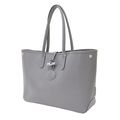 ロゾ レザー トートバッグ / ショルダーバッグ ロゴ カウハイド 牛革 本革