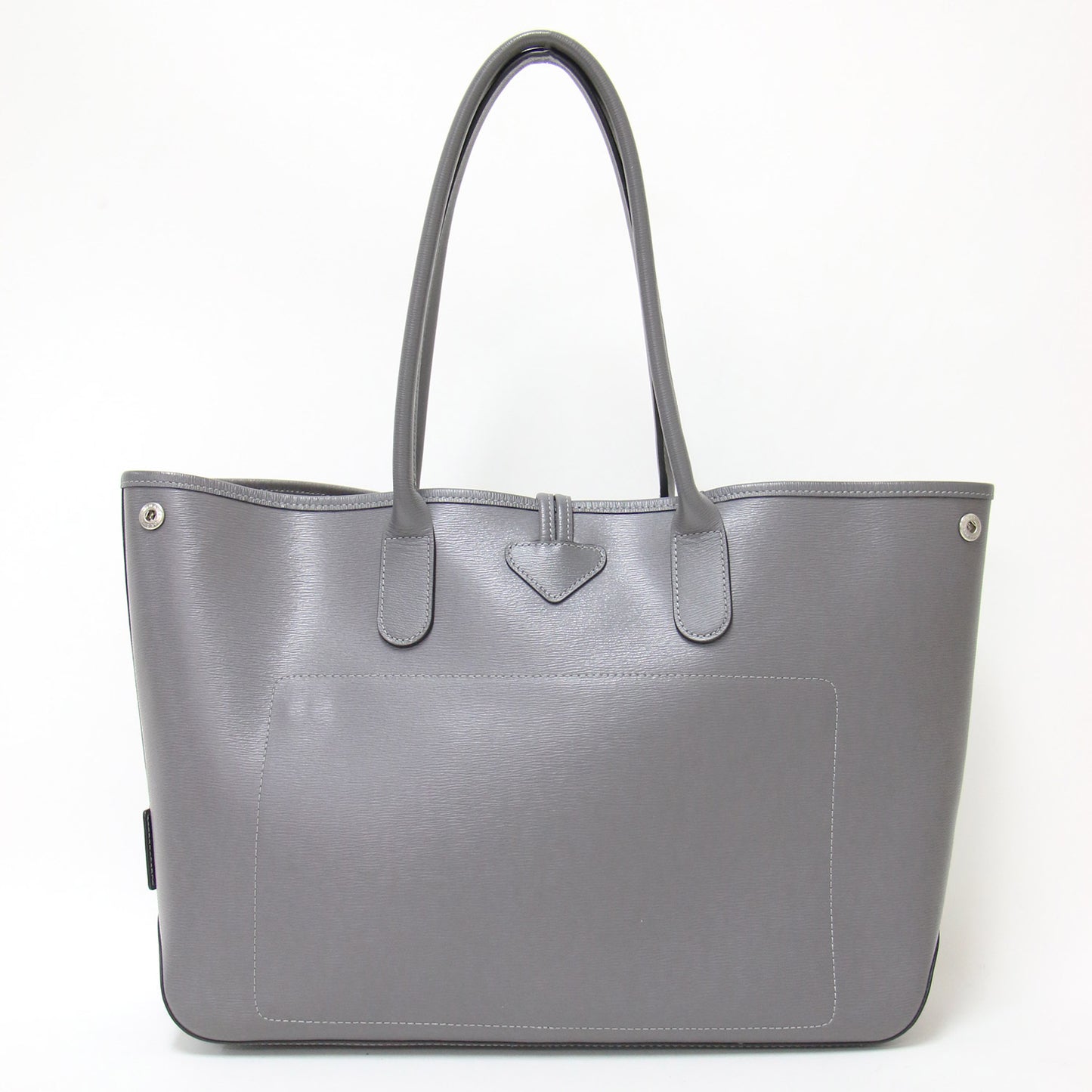 ロゾ レザー トートバッグ / ショルダーバッグ ロゴ カウハイド 牛革 本革