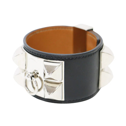 コリエドシアン レザー ブレスレット / バングル ボックスカーフ