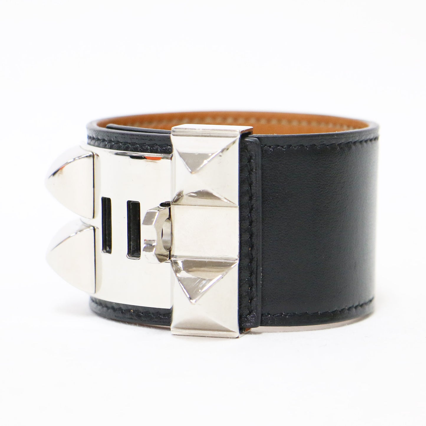 コリエドシアン レザー ブレスレット / バングル ボックスカーフ