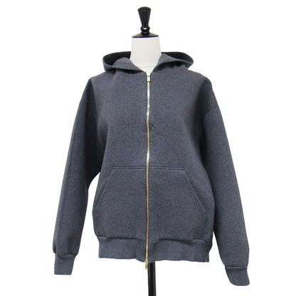 24秋冬  EVERYDAY I LIKE. Oversized ジップ フーディー / パーカー フード ボンディング コットン