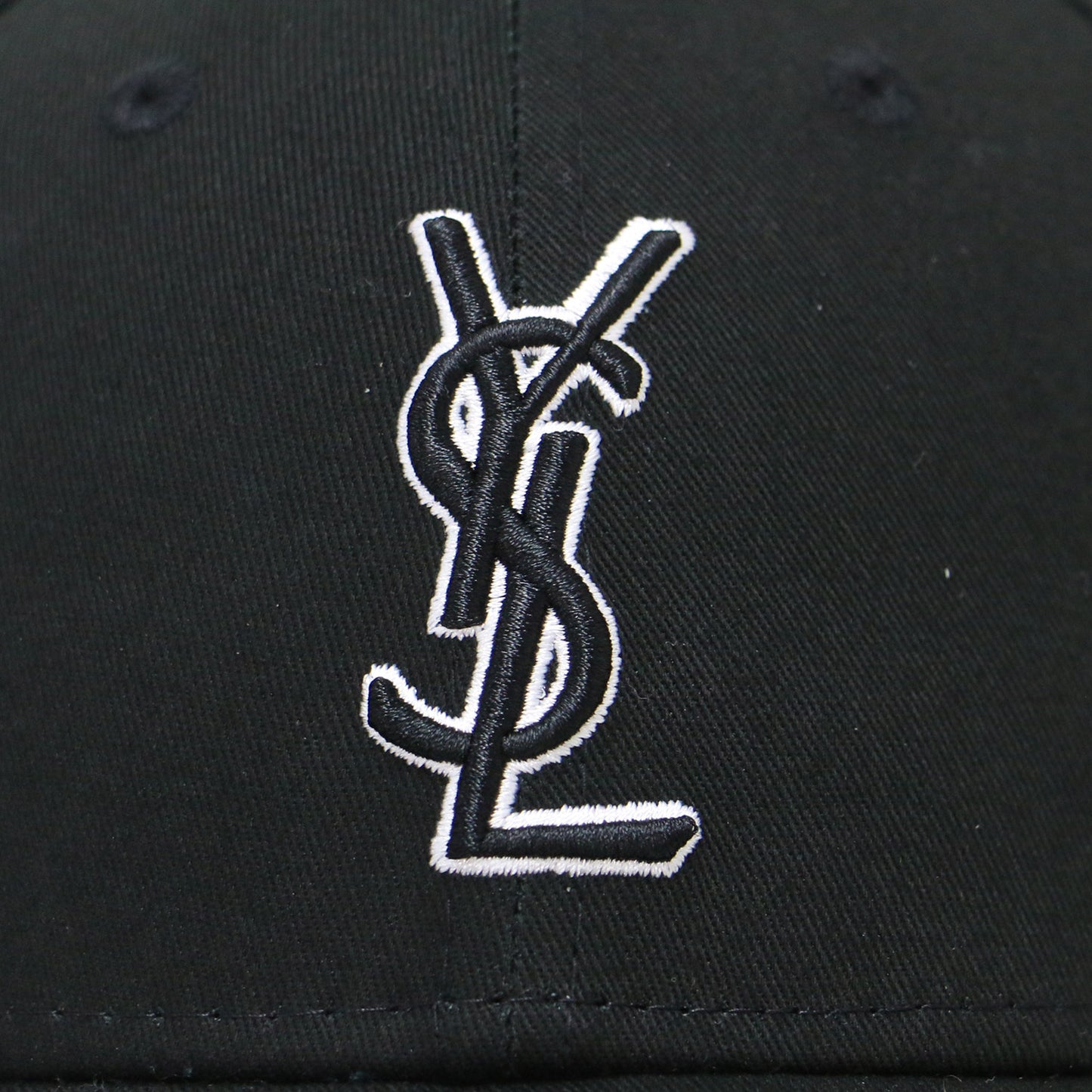 × New Era YSL モノグラム キャップ / 帽子 ロゴ コットン ユニセックス
