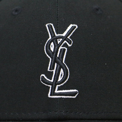 × New Era YSL モノグラム キャップ / 帽子 ロゴ コットン ユニセックス