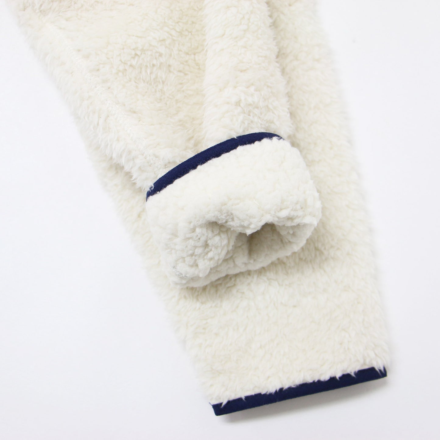 24秋冬 P-Layer 2 テディ フリース ジャケット キッズ / ブルゾン ボア フード ポニー刺繍