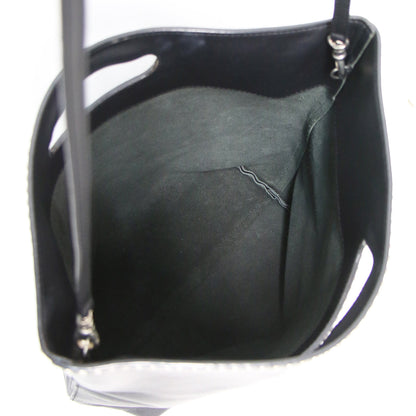 IRIS S スタッズ付き レザー ハンドバッグ / 3WAY ショルダーバッグ クラッチバッグ