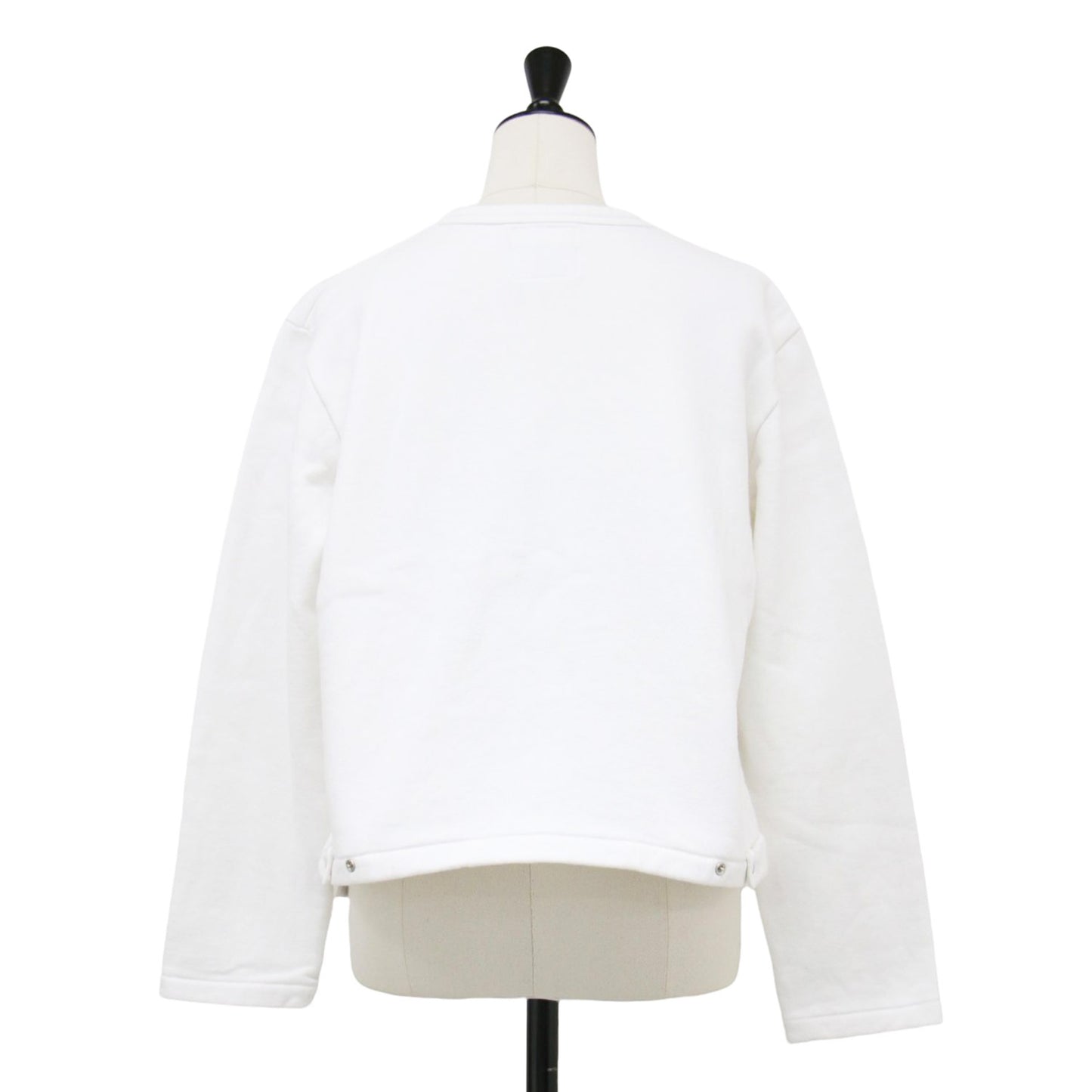 カーディガン プレッション / M001 CARDIGAN 長袖 クルーネック スナップボタン 裏起毛