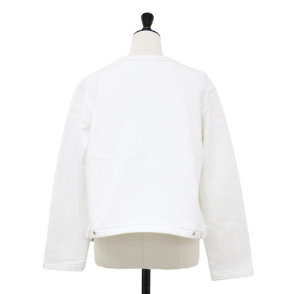 カーディガン プレッション / M001 CARDIGAN 長袖 クルーネック スナップボタン 裏起毛